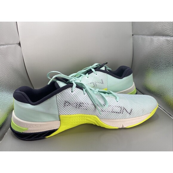 Nike Metcon 8 Mens 15 Green Mint Foam Volt DO9328-300 Athletic Training Running - Picture 13 of 13